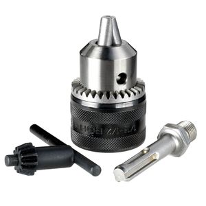Mandrin sans clé avec adaptateur SDS Plus 1/4 à 1/2 pouce pour perceuse - Product Image 1