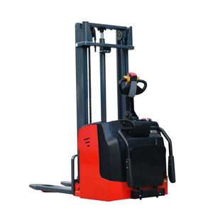 Chariot élévateur électrique avec batterie au lithium pour l'empilage de palettes en entrepôt, l'entreposage, l'usine, l'atelier et la manutention de matériaux en intérieur - Product Image 2