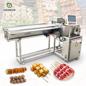Mini machine automatique à brochettes de bœuf et de porc pour shish kebab et satay, par Food Shop - Product Image 1