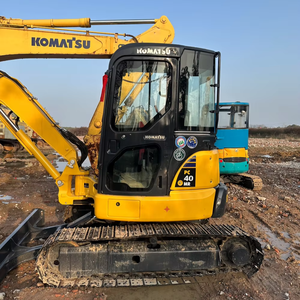 Komatsu เครื่องขุดดินไฮดรอลิกขนาดเล็ก4ตัน PC40มีความยืดหยุ่นสำหรับการก่อสร้างภูมิทัศน์ PC20 PC35 PC40 PC55 PC70 PC60 PC56 - Product Image 1