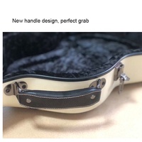 Pasokan Langsung Pabrik  Kotak Gitar Fiberglass Mewah Kotak Gitar Serat Karbon