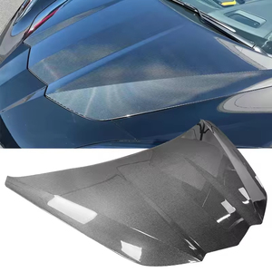 Pour Chevrolet Corvette C8 Bodykit pièces de voiture séparateur avant jupe latérale capot capot couvercle arrière lèvre diffuseur arrière lèvre diffuseur corps - Product Image 3