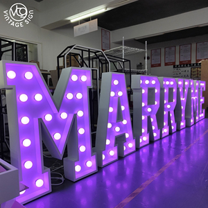 Lettere Giganti Luminose a LED da 4 Piedi, Lettere 3D Autoportanti a Prezzi di Fabbrica - Product Image 2