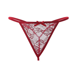 Lot de Culottes Sexy en Dentelle pour Femmes, Strings Minimalistes, Lingerie Séduisante à Bas Prix avec Nœud Papillon, Vente en Gros - Product Image 5