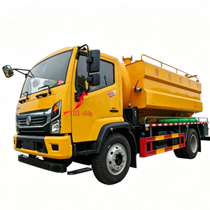 4.5-ton electric suction feces truck, vacuum sludge transport vehicle, industrial and municipal sewage cleaning and maintenance - Product Image 1