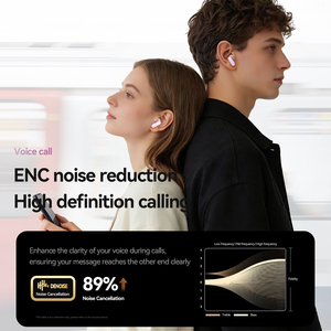 Nuevos Auriculares Inalámbricos Bluetooth 6.0 M162 con Espejo <span class=keywords><strong>de</strong></span> Maquillaje Degradado, Auriculares TWS Semi Intrauditivos con Pantalla LED Digital para Chicas - Product Image 5