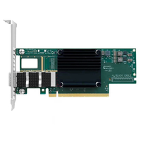 Tarjeta Mellanox InfiniBand de 200G con Doble Puerto, Serie Original MCX75510AAS-NEAT