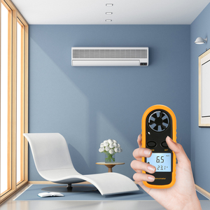 Anémomètre numérique portable professionnel, testeur de vitesse du vent et débitmètre d'air, usine d'origine chinoise - Product Image 6