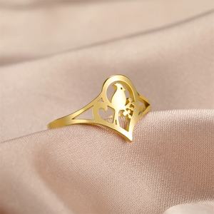 Женское кольцо из нержавеющей стали - Product Image 1