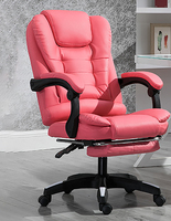 NOUVEAU Fauteuil de Direction Pivotant et Réglable en Hauteur avec Revêtement en Cuir PU, Design Moderne, Chaise de Bureau