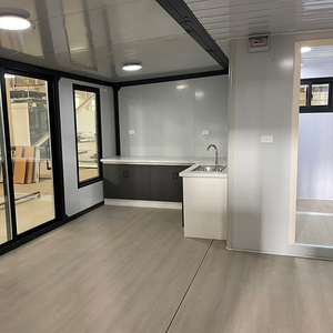 บ้านสำเร็จรูปขนาดเล็ก 15 ฟุต ราคาประหยัด พับเก็บได้ เคลื่อนย้ายสะดวก ใช้เป็นออฟฟิศ บ้านพักอาศัย หรือโรงแรม แบบโมดูลคอนเทนเนอร์ที่สามารถขยายได้ - Product Image 5