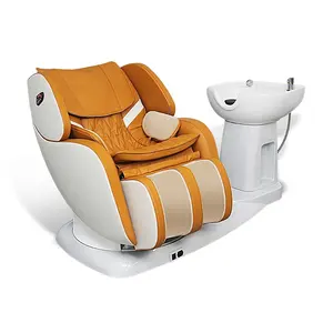 Профессиональная современная роскошная мебель для салона красоты, электрическая кровать для мытья всего тела, массажное кресло для шиацу с чашей