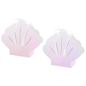 Xieli Vietnam guscio sirena trattare scatole per feste bomboniere sacchetti regalo per bambini a tema sirena - Product Image 1