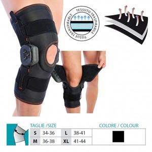ORIONE Open Armored Knee Pad with Adjustable Joint Ref. 4112 - Product Image 1