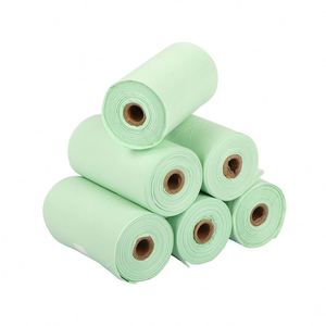 RDY Modern 100 Biodegradable Dog Poop Corn Bags <b>Compostable</b> Pet Dog Waste Dispenser with Eco Friendly Plastic Pet Dog Poop Bags - Product Image 1
