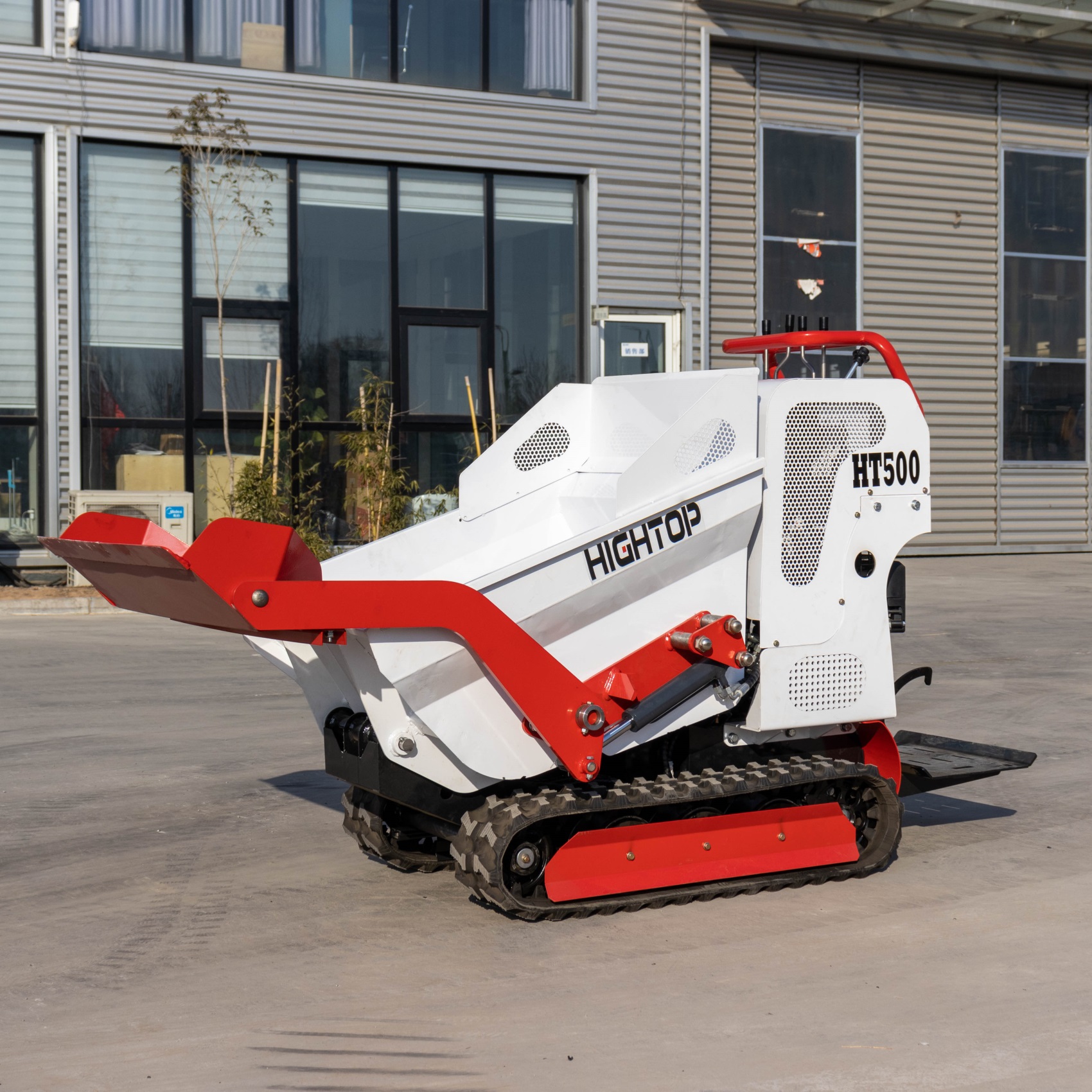 2023 power wheel barrow мини-самосвал 4x4 Электрический колесо barrow track