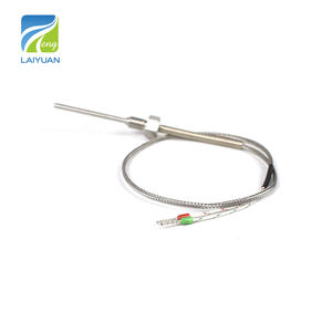 Laiyuan เครื่องวัดอุณหภูมิแบบ J ประเภท J พร้อมสายถักโลหะ - Product Image 2