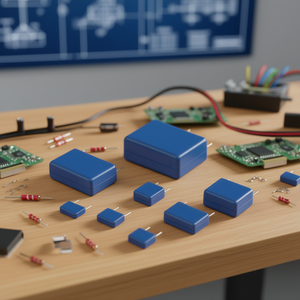 ตัวเก็บประจุโพลีโพรพิลีน 330 นิวตันฟิวส์ 400 โวลต์ แบบฟิล์ม สำหรับวงจรอิเล็กทรอนิกส์ - Product Image 3