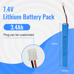 Patlamaya dayanıklı lamba <span class=keywords><strong>i</strong></span>çin lityum iyon batarya 7.4V şarj edilebilir pil paket 3.cylindrical silindirik 18650 piller - Product Image 6