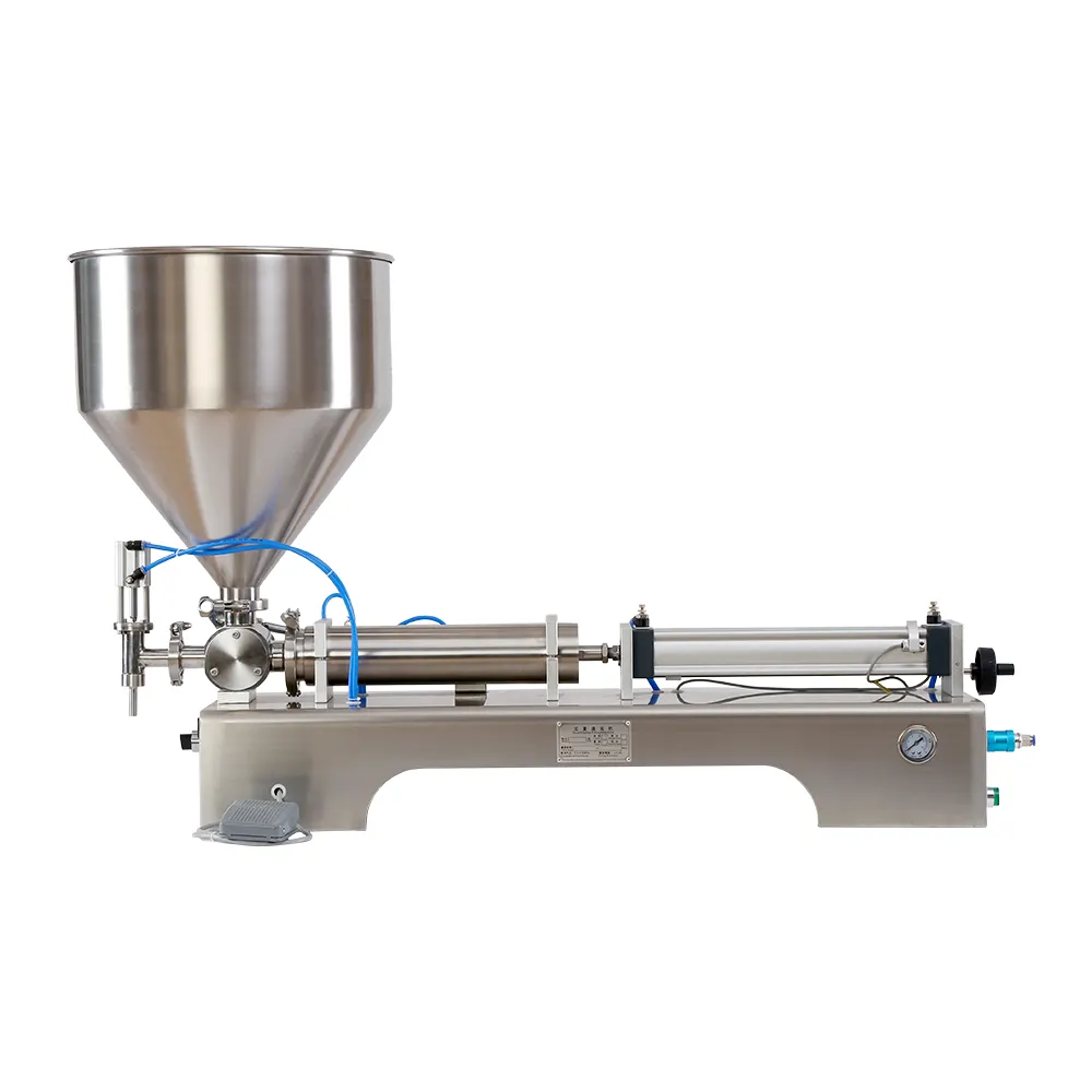 YK High Quality Automatic Manual Gel And Honey Filling Machine Thick Paste Filling Machines