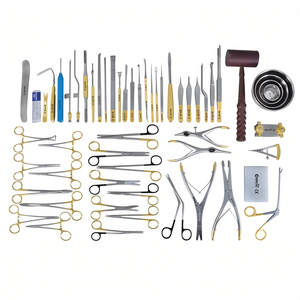 Juego de Instrumentos de Rinoplastia Mayor Alemanes en OFERTA, 82 Piezas, Acero Inoxidable de Grado Médico, Reutilizables, Autoclavables, con Certificación CE e ISO | - Product Image 1