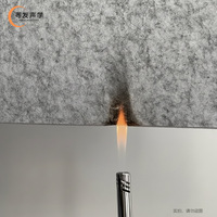 Panneaux acoustiques insonorisants en fibre de polyester pour usage extérieur - Ignifuges, écologiques, pour plafonds/murs, hôtels, chambres