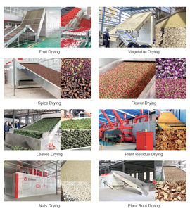 Tự động trái cây dây chuyền sấy dưa đỏ soursop Shea Nut cà chua vành đai máy sấy - Product Image 3