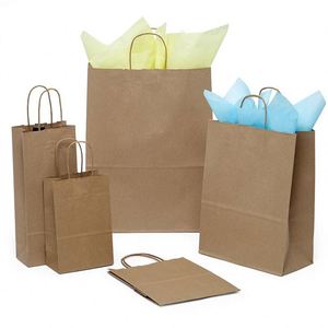 Bolsas de Papel Personalizadas del Fabricante Original con su Propio Logotipo, Bolsa de Papel Kraft Ecológica - Product Image 2