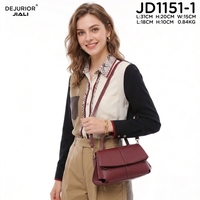 DEJURIOR Sacs à Main Femme 2026 Nouvelle Collection Cuir PU Sophistiqué Prix Usine Vente en Gros Sac à Main 2-en-1 Style Designer