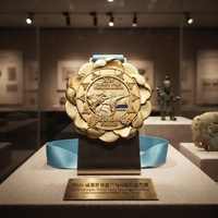 Médaille de finisseur personnalisée en métal 3D en relief pour le marathon du patrimoine mondial de Chengdu, avec ruban en satin