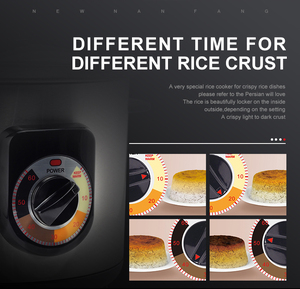 Olla <span class=keywords><strong>arrocera</strong></span> persa automática-Tahdig Rice Maker Perfect Rice Crust <span class=keywords><strong>20</strong></span> Cup 10 CUP con funciones de apagado automático y mantenimiento del calor - Product Image 3