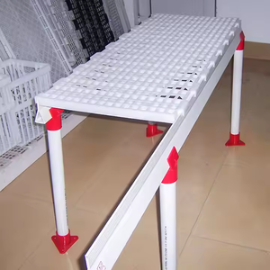 Fácil limpieza Fuerza Aves de Corral Cobertizo elevado Suelo de plástico Pollo Gallina Pollo Asador Fabricación de pisos de listones de plástico - Product Image 4