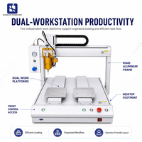 Machine de distribution de colle thermofusible motorisée et automatisée pour la production de semelles de chaussures