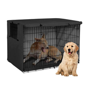 กรงสุนัขหุ้มฉนวน30นิ้วกันน้ำแบบส่วนตัว24นิ้วฝาครอบกรงสุนัขสีขาวที่ดีที่สุดสำหรับสุนัขขนาด48นิ้ว - Product Image 1