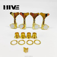 HIVE Mécaniques d'accordage scellées pour guitare basse 4-5 cordes