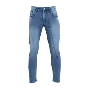 Élégance classique sur mesure pantalon à jambe droite pantalon en jean pour hommes fabriqué avec un tissu de haute qualité de qualité supérieure prix de gros