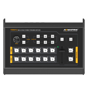 AVMATRIX VS0601U Console de mixage SDI HDMI 6 canaux pour diffusion en direct et équipement de salle de contrôle - Product Image 3