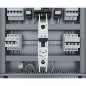 Disjoncteur <span class=keywords><strong>miniature</strong></span> 10A1P pour séries E-ATON FAZ FAZ-C30/C4/<span class=keywords><strong>C15</strong></span>/C10/C25/-NA, en cuivre, pour circuit de métro - Product Image 4