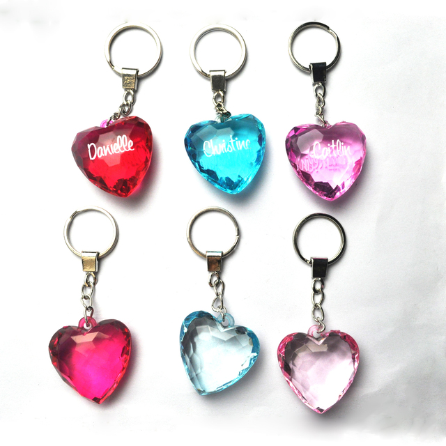 Personalized Custom  Acrylic Key Chain Holder Keychain for Promotional Gifts