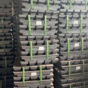 Good Price 99.94% Pure Lead <b>Ingots</b> 25kg Remelted Lead <b>Ingot</b> - Product Image 1