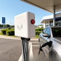 Nuevo Punto de Carga para Vehículos Eléctricos Jinghu para Exteriores, 7-22kW, Tipo 2, Montaje en Pared, IP54 Resistente a la Intemperie, con WIFI/APP TA-AC-M-P