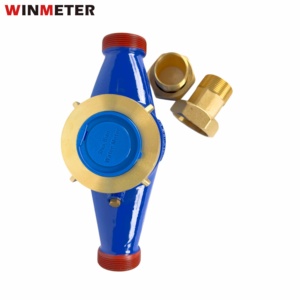 CE Certified Hot Sale DN40 Multi-Jet Dry Dial R160 Cast Iron IP68 External Adjustment Factory Direct Water <strong>Meter</strong> - Product Image 2