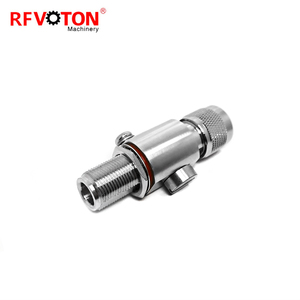 Factory N Macho Plug Macho to n FemaleJack Bulkhead Coaxial Pararrayos Tubo de gas Descarga Protector contra sobretensiones 6G - Product Image 5