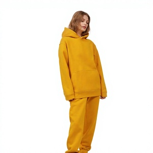 Custom Womens Tracksuit Wholesale Seller <b>Fleece</b> <b>Jogger</b> Set Hooded Sweat Pant Suit Premium Daily Sport Wear - Product Image 3