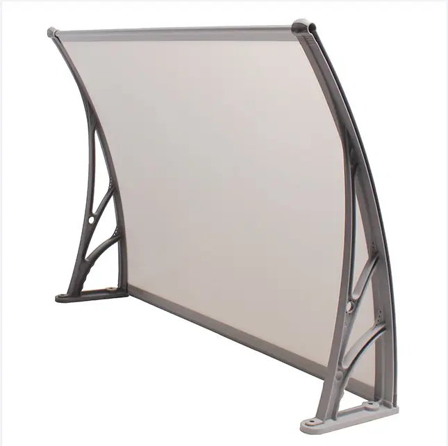 Elegante Diy Outdoor Plastic Polycarbonaat Luifel