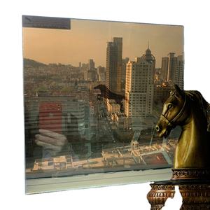 Verre flotté réfléchissant teinté Bronze Euro (doré) accrédité CE - Product Image 1