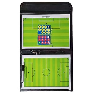 Tableau tactique de football magnétique pliable en 2 parties, coloré, pour entraînement et démonstration, tableau de commande pour entraîneur de football - Product Image 5