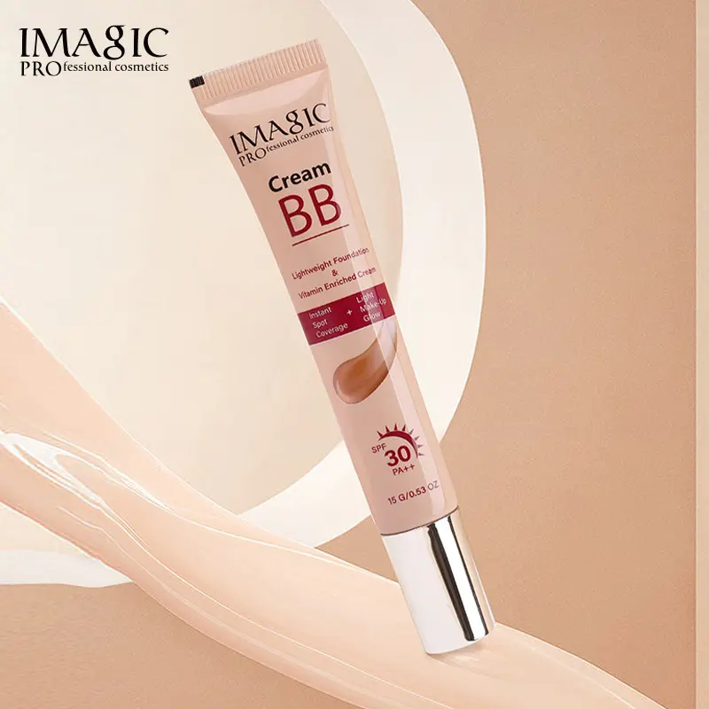 IMAGIC BB крем для макияжа 4 вида цветов натуральный безупречный консилер для контроля масла Жидкая основа Увлажняющая SPF30 + Солнцезащитная косметика