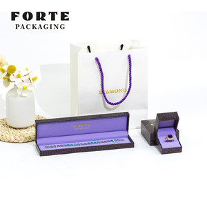 FORTE Customized logo Full Set Jewelry Packaging <b>Box</b> Luxury <b>Gift</b> Necklace Ring <b>Earrings</b> Bracelet Chain Pendant Brand Jewelry Set - Product Image 5