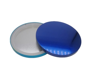 Coperchi in Latta Personalizzati Colore Indaco per <span class=keywords><strong>Candele</strong></span>, Tappi in Metallo per Barattoli e Bottiglie - Product Image 1